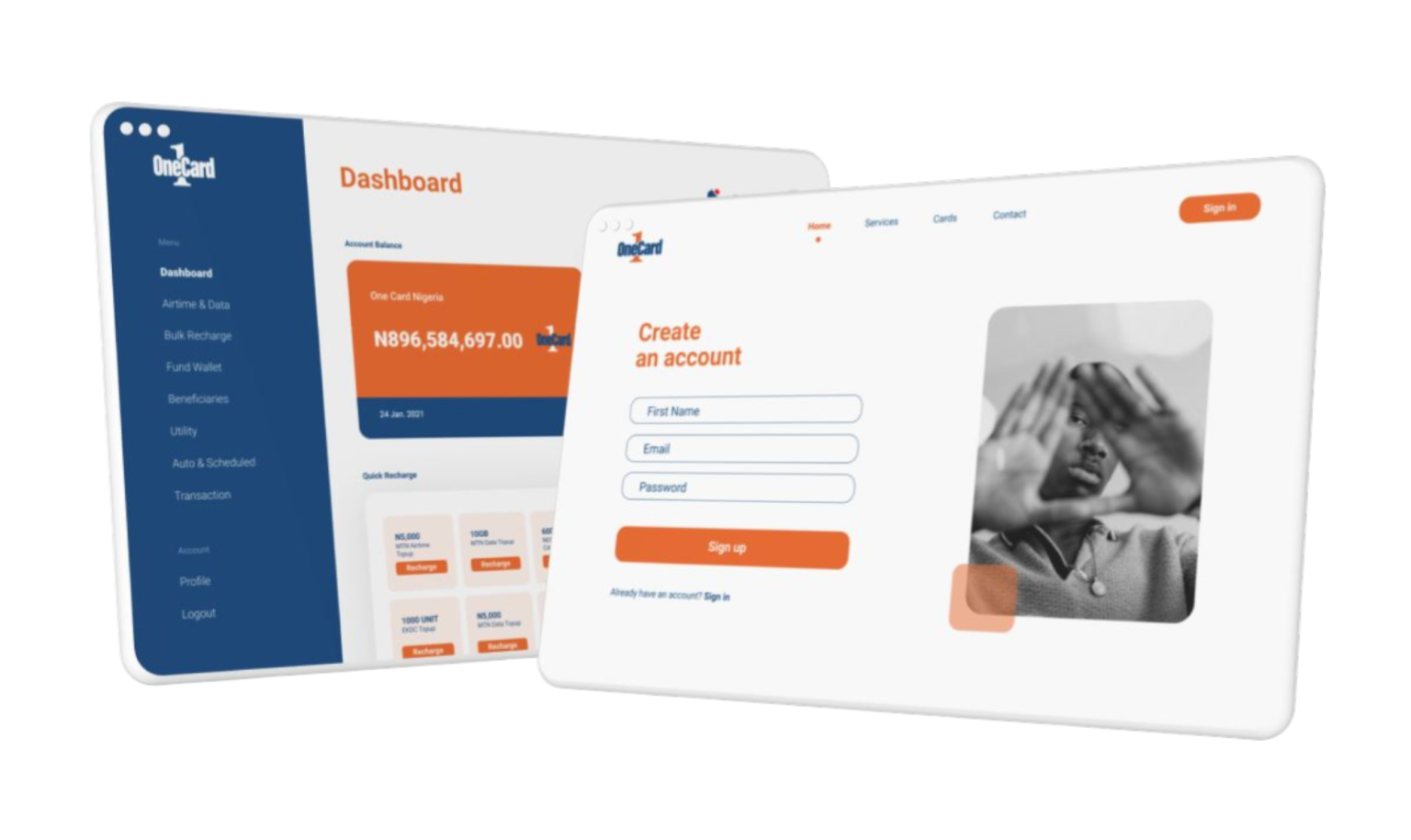 Onecard App Registration Process OneCard :: For all thing recharge